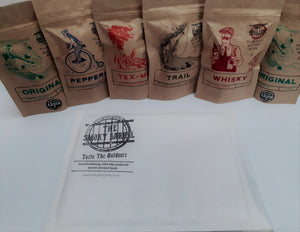 3 month  Jerky subscription - 50g packs P&P included. Biodegradable/recyclable packaging