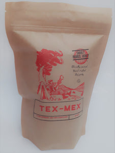 Tex-Mex Beef Jerky - 200g Biodegradable resealable expedition pouch
